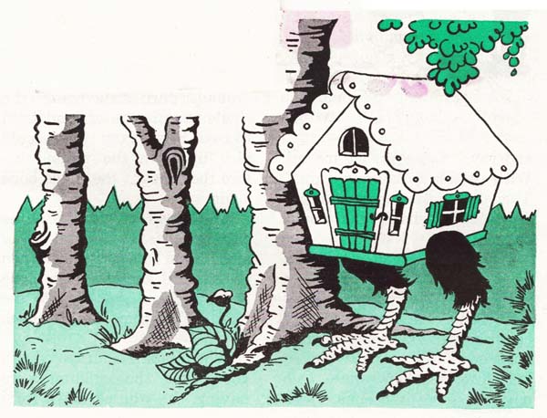 Baba Yaga's hut, Izbushka.